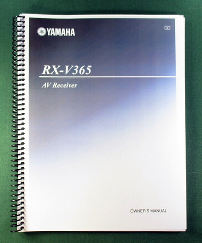 Yamaha v365 instruction - yamaha,