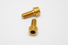 Vite TISO Ergal All 7075 Porta Borraccia M5x12 GOLD 2pz