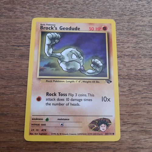 Brock geodude gym challenge - geodude,