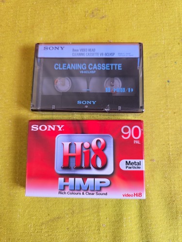 Sony cleaning cassette - cleaning,