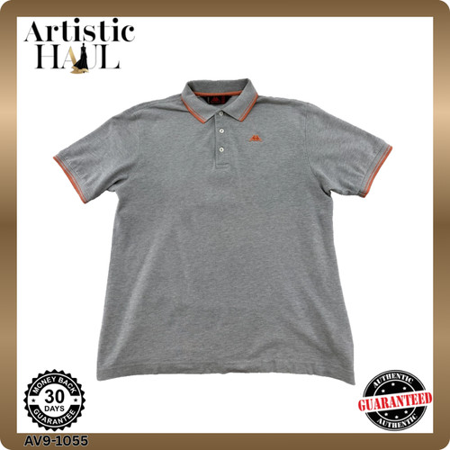 Polo uomo robe kappa - kappa, grigia