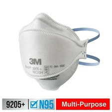 3M Aura 9205+ N95 Maschera Viso Respiratore Particolato Omologata NIOSH (Confezione da 20)