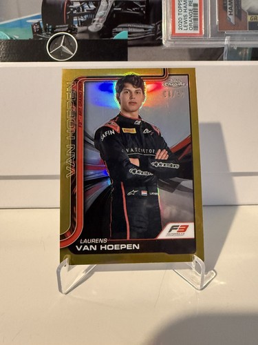 2025 topps chrome 63 - chrome, f1