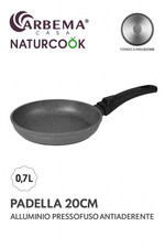 Padella Arbema Naturcook Antiaderente Alluminio Fondo Induzione