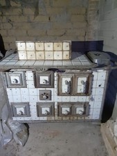 stufa a legna con forno usata fine 1800 Inizio 1900 