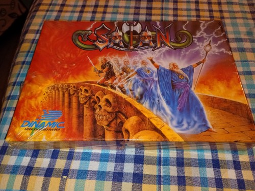 Satan dinamic c64 retro game - dinamic,