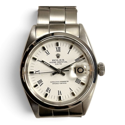 Rolex data 34mm acciaio - rolex, bianco