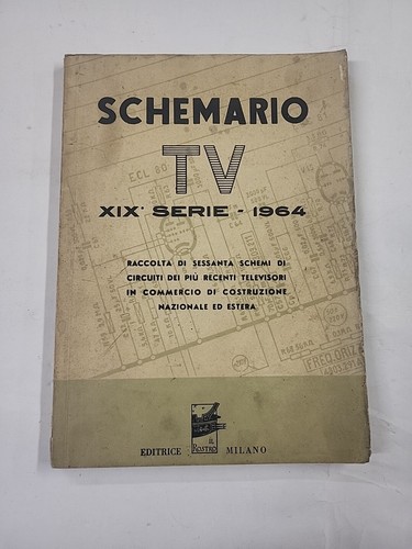 Schemario xix serie 1964 - schemario, tv