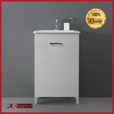 Lavatoio con Mobile Ceramica NANCO 50x50| 60x50| 60x60 Arredo Lavanderia XILON