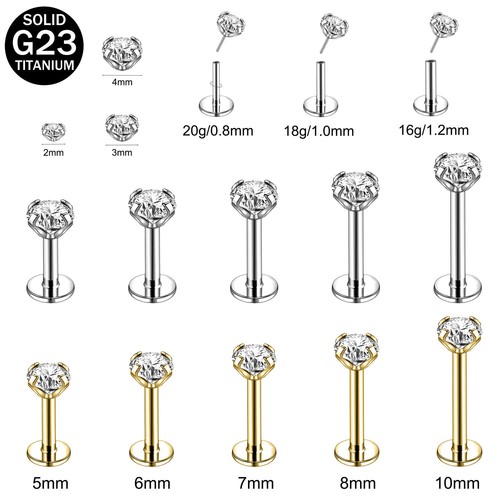 16g 18g 20g titanio - 16g/18g/20g,