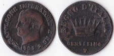 NAPOLEONE I 1 CENTESIMO 1809V - NC -