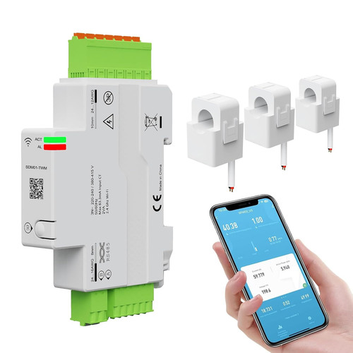 Contatore energia wifi trifase - contatore,
