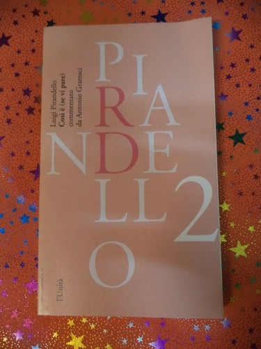 Book libro pirandello cosi - libro, 2