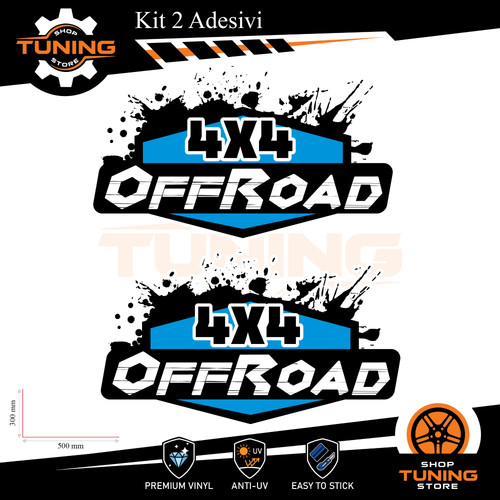 Kit adesivi fiancate tuning - kit,