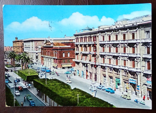 Cartolina bari corso cavour - cartolina,