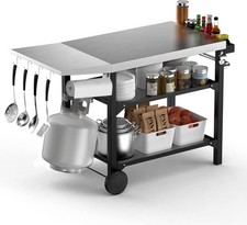 Carrello BBQ Acciaio Inox