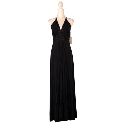 Maxi abito calvin klein nero - abito,
