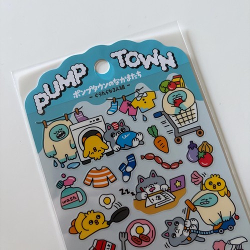 Foglio adesivo divertente pump - foglio,