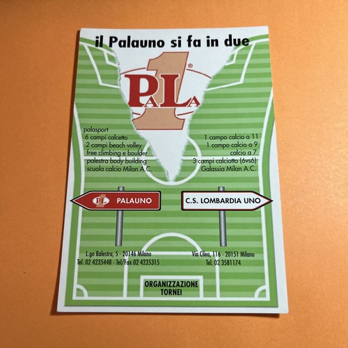 Cartolina pubblicitaria promo - pubblicitaria,
