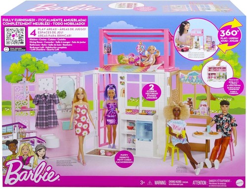 Barbie loft casa playset - barbie,