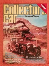 RIVISTA  COLLECTOR'S CAR APRIL 1980 MORRIS MINOR 1000 EDWARD VII'S DAIMLER