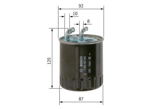 Bosch filtro gasolio mercedes - bosch,