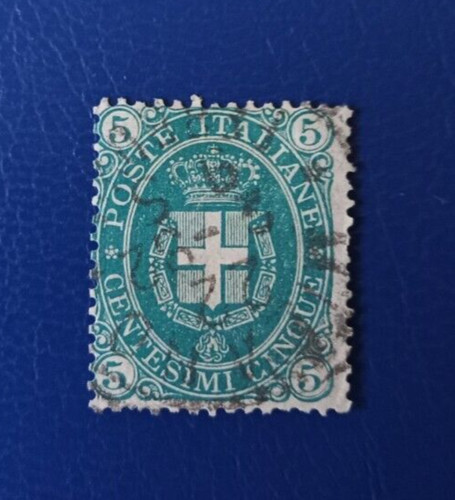 Italia timbrato stemma - italia, 5