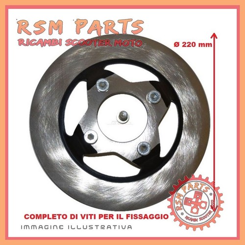 Brake disc front 220 - front, Ø