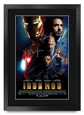 Iron Man A3 Framed Signed