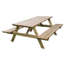 Tavolo Picnic Legno con Panche