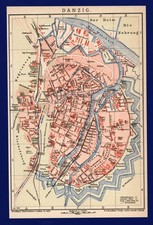 Mappa della città 1901 -