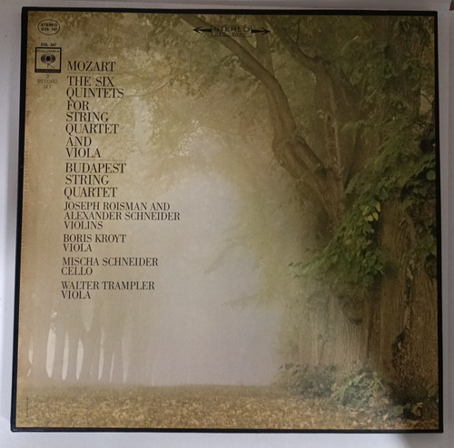 Mozart the six - -, quintets