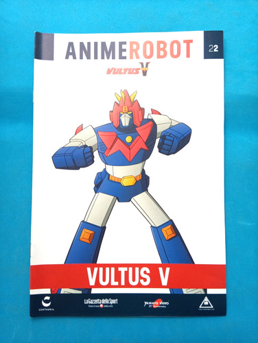 Anime robot vultus fascicolo - vultus, v