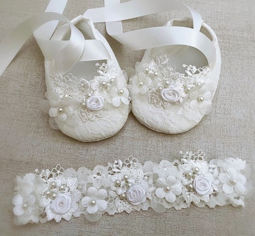 Scarpe battesimo bambina