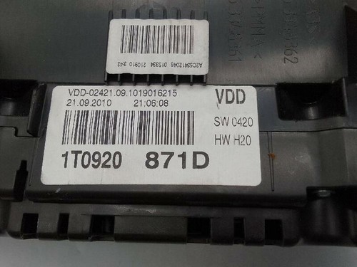 1t0920871 quadro strumenti - quadro,