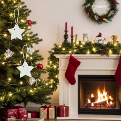 Lederstern weiß weihnachten - weiß,