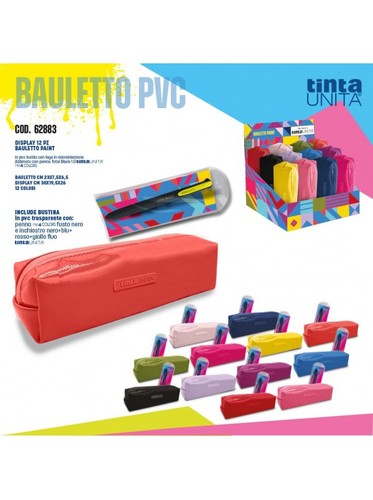 Astuccio bauletto paint pvc - astuccio, +