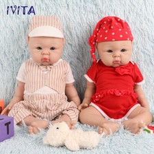 Bambola silicone ivita - bambola, 19"