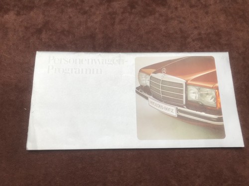 Brochure originale mercedes - originale,