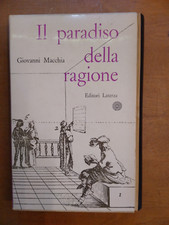 GIOVANNI MACCHIA- IL PARADISO