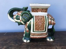 Elefante in Ceramica di Gusto Orientale - Conservato