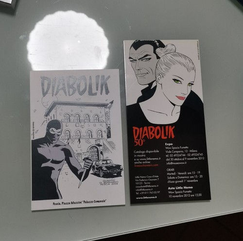 Diabolik cartolinainvito asta - cartolinainvito,
