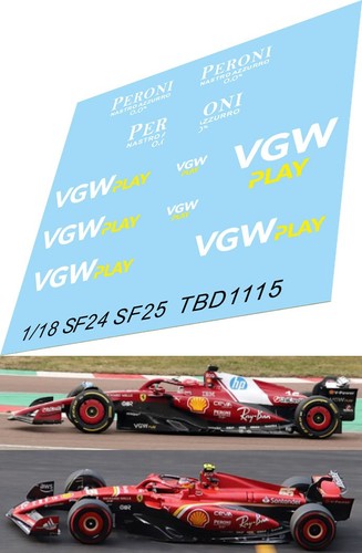 1/18 Decals mancanti per