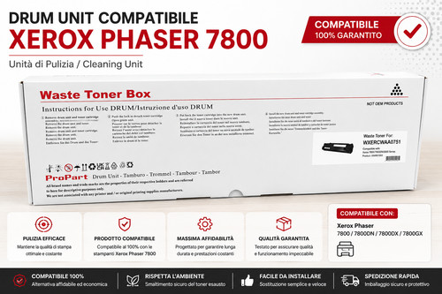 Waste toner box compatibile - toner,