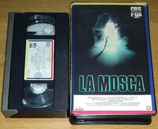 vhs LA MOSCA (1987, 1ª ed. CBS) Cronenberg/Goldblum videocassetta film horror