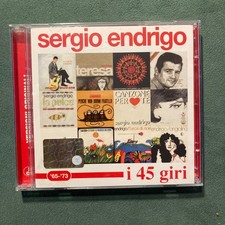 SERGIO ENDRIGO - I 45 GIRI - DOPPIO CD ITA 2005 - OTTIME CONDIZIONI