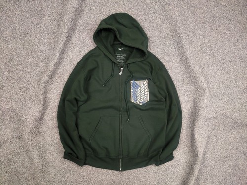 Felpa con cappuccio zip logo
