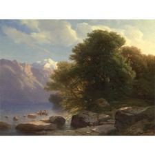 Alexandre Calame - Il Lago di