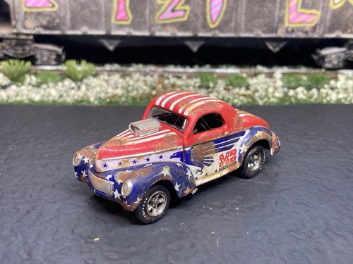 1941 willys coupe arrugginito - coupe,
