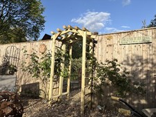 ARCO PERGOLA GIARDINO IN LEGNO